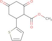 Methyl 2,4-dioxo-6-(2-thienyl)cyclohexanecarboxylate