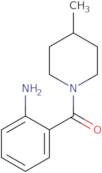 {2-[(4-Methylpiperidin-1-yl)carbonyl]phenyl}amine