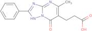 3-(5-Methyl-7-oxo-2-phenyl-4,7-dihydro[1,2,4]triazolo[1,5-a]pyrimidin-6-yl)propanoic acid