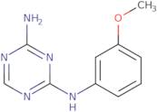 N-(3-Methoxyphenyl)-1,3,5-triazine-2,4-diamine