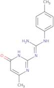 N-(6-Methyl-4-oxo-1,4-dihydropyrimidin-2-yl)-N'-(4-methylphenyl)guanidine