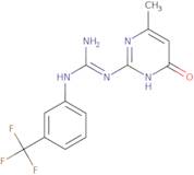N-(6-Methyl-4-oxo-1,4-dihydropyrimidin-2-yl)-N'-[3-(trifluoromethyl)phenyl]guanidine