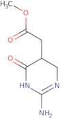 Methyl (2-amino-6-oxo-1,4,5,6-tetrahydropyrimidin-5-yl)acetate