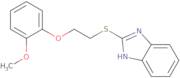 2-{[2-(2-Methoxyphenoxy)ethyl]thio}-1H-benzimidazole