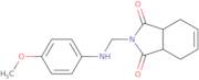 2-{[(4-Methoxyphenyl)amino]methyl}-3a,4,7,7a-tetrahydro-1H-isoindole-1,3(2H)-dione