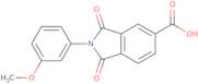 2-(3-Methoxyphenyl)-1,3-dioxoisoindoline-5-carboxylic acid