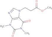 Methyl 3-(1,3-dimethyl-2,6-dioxo-1,2,3,6-tetrahydro-7H-purin-7-yl)propanoate