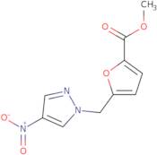 Methyl 5-[(4-nitro-1H-pyrazol-1-yl)methyl]-2-furoate