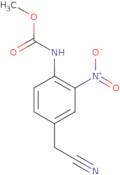 Methyl [4-(cyanomethyl)-2-nitrophenyl]carbamate