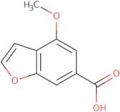 4-Methoxy-1-benzofuran-6-carboxylic acid