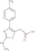 [2-(Methylamino)-4-(4-methylphenyl)-1,3-thiazol-5-yl]acetic acid