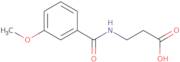 N-(3-Methoxybenzoyl)-β-alanine