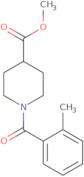 Methyl 1-(2-methylbenzoyl)piperidine-4-carboxylate