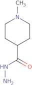 1-Methylpiperidine-4-carbohydrazide