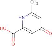 6-Methyl-4-oxo-1,4-dihydropyridine-2-carboxylic acid