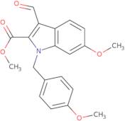 Methyl 3-formyl-6-methoxy-1-(4-methoxybenzyl)-1H-indole-2-carboxylate