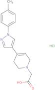 [4-[1-(4-Methylphenyl)-1H-pyrazol-4-yl]-3,6-dihydropyridin-1(2H)-yl]acetic acid hydrochloride