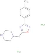 1-{[3-(4-Methylphenyl)-1,2,4-oxadiazol-5-yl]methyl}piperazine dihydrochloride