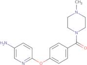 6-{4-[(4-Methylpiperazin-1-yl)carbonyl]phenoxy}pyridin-3-amine