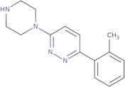 3-(2-Methylphenyl)-6-piperazin-1-ylpyridazine