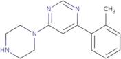 4-(2-Methylphenyl)-6-piperazin-1-ylpyrimidine