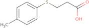 3-[(4-Methylphenyl)thio]propanoic acid