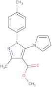 Methyl 3-methyl-1-(4-methylphenyl)-5-(1H-pyrrol-1-yl)-1H-pyrazole-4-carboxylate