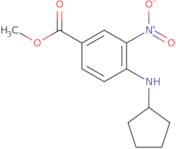 Methyl 4-(cyclopentylamino)-3-nitrobenzoate