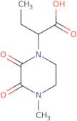 2-(4-Methyl-2,3-dioxopiperazin-1-yl)butanoic acid