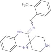 N-(2-Methylbenzyl)-1'H-spiro[piperidine-4,2'-quinoxalin]-3'-amine