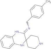 N-(4-Methylbenzyl)-1'H-spiro[piperidine-4,2'-quinoxalin]-3'-amine