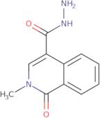 2-Methyl-1-oxo-1,2-dihydroisoquinoline-4-carbohydrazide