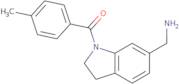 {[1-(4-Methylbenzoyl)-2,3-dihydro-1H-indol-6-yl]methyl}amine