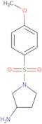 1-[(4-Methoxyphenyl)sulfonyl]pyrrolidin-3-amine