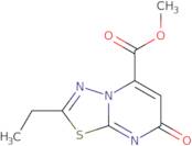 Methyl 2-ethyl-7-oxo-7H-[1,3,4]thiadiazolo[3,2-a]pyrimidine-5-carboxylate