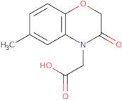 (6-Methyl-3-oxo-2,3-dihydro-4H-1,4-benzoxazin-4-yl)acetic acid