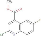 Methyl 2-chloro-6-fluoroquinoline-4-carboxylate