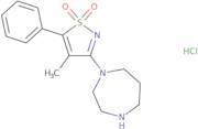 1-(4-Methyl-1,1-dioxido-5-phenylisothiazol-3-yl)-1,4-diazepane hydrochloride