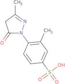 3-Methyl-4-(3-methyl-5-oxo-4,5-dihydro-1H-pyrazol-1-yl)benzenesulfonic acid