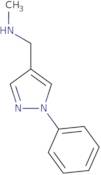 N-Methyl-1-(1-phenyl-1H-pyrazol-4-yl)methanamine hydrochloride