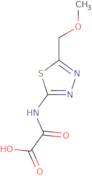 {[5-(Methoxymethyl)-1,3,4-thiadiazol-2-yl]amino}(oxo)acetic acid