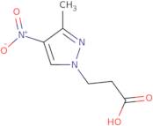 3-(3-Methyl-4-nitro-1H-pyrazol-1-yl)propanoic acid