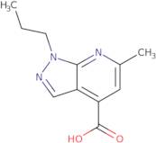 6-Methyl-1-propyl-1H-pyrazolo[3,4-b]pyridine-4-carboxylic acid