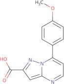 7-(4-Methoxyphenyl)pyrazolo[1,5-a]pyrimidine-2-carboxylic acid