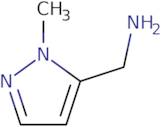 [(1-Methyl-1H-pyrazol-5-yl)methyl]amine