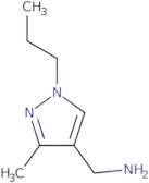 [(3-Methyl-1-propyl-1H-pyrazol-4-yl)methyl]amine