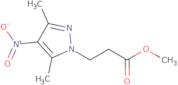 Methyl 3-(3,5-dimethyl-4-nitro-1H-pyrazol-1-yl)propanoate