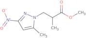 Methyl 2-methyl-3-(5-methyl-3-nitro-1H-pyrazol-1-yl)propanoate