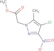 Methyl (4-chloro-5-methyl-3-nitro-1H-pyrazol-1-yl)acetate