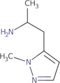 [1-Methyl-2-(1-methyl-1H-pyrazol-5-yl)ethyl]amine